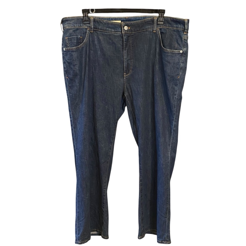 Anthropologie Pilcro Demilune Boot Coated Jeans 20W